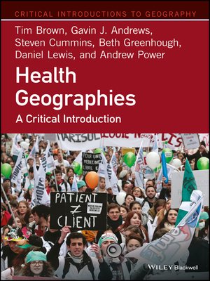 cover image of Health Geographies